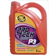 PRO TECH P3 Engine Oil 10W/30 API SM/CF (4L)