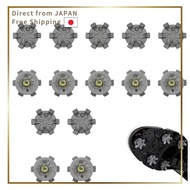 ChasCoCo Golf Shoes Soft Spike Studs Replacement 14pcs Grey Stinger Type
