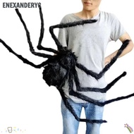 ENEXANDERYC Halloween Giant Realistic Spider, Simulation Tricky Decoration Large Black Spiders,  Sof