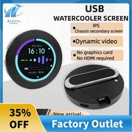 2.1inch CPU/GPU Cooler Round LCD Display, AIO Computer Temp Monitor for Water Cooling Systems, PC Se