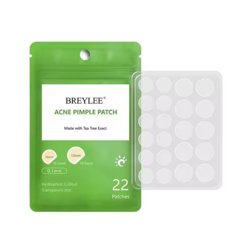 22 Patches Invisible Acne Pimple Patch Made with Tea Tree Exact Waterproof & Breathable Acne Pimple