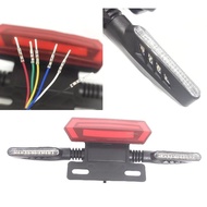 【O-HOT】ebike scooter Electric vehicle brake light  light turn signal tail light LED 12V