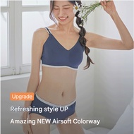 [GAMTAN]  Cooling material  Airsoft Hoot-type Color Block Bra & Panties , 2 Colors