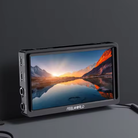Feelworld FW568S 6" On-camera Professional Broadcast Field Monitor 4K HDMI 3G-SDI Custom 3D LUT Exte