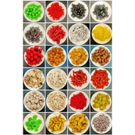100g (HALAL) Asam Manis / Pelbagai Asam Jenis /  Jeruk Asam