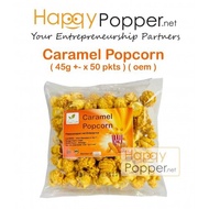 Happypopper Popcorn Ready Made Caramel Popcorn (45G +- X 50 Pkt) 现成焦糖爆米花小包装