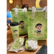 GANTUNGAN POP MART - CHAGEE x HACIPU Cipung Keychain Plush Padel Keychain