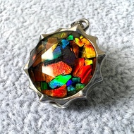 拼接斑彩石大衛星吊墜 | 水晶 | 吊墜 | 水晶吊墜 | 水晶飾物