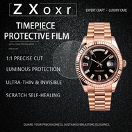 【zxoxr】 Watch Film for Rolex Day‑Date 218235 (Six‑Nine Ruby Dial) Full Set Anti‑Corrosion Easy‑Apply