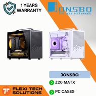 Flexi Tech JONSBO Z20 MATX - BLACK/WHITE