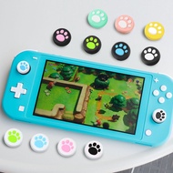 <SJ>Nintendo Switch Handle Rocker Cap Oled Lite Cat Claw Rocker Cover Joycon Button NS Handle Silico