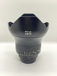 Zeiss Milvus 15mm F2.8 ZF.2 (For Nikon)