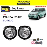 TOYOTA AVANZA 2001'~ 2006' Fog Lamp &amp; Fog Lamp Cover