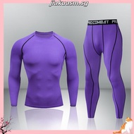 Winter Thermal Underwear Men Warm First Layer Man Undrewear Set Compression Quick Drying Second Skin