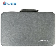 เคสเดินทางกระเป๋าเก็บของกระเป๋าหิ้วผิวด้านนอกแข็งสำหรับ PS5บางเฉียบสำหรับคอนโซลคอนโทรลเลอร์ PS5และอื