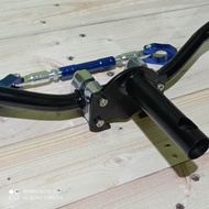 paket hemat Stang Fatbar Fastbikes  plus dudukan Honda palang stang bebek matic  vario beat spacy sc