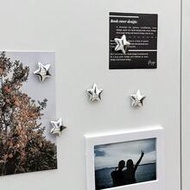 1pc/2pcs/5pcs/8pcs/10pcs/15pcs/12pcs Shiny Star Fridge Magnets Set, Cute Magnetic Decorative Sticker