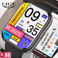 ZZOOI LIGE 2023 NEW Smart Watch Men Women NFC Watches  Bluetooth Calls AI Voice Assistant 113 Sports Modes 1.91" HD Screen Smartwatch