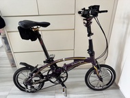 Dahon d8 dove 16吋 大行 摺車 單車