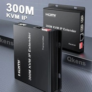 1080p 300M KVM IP Extender Over Rj45 Cat5e Cat6 Ethernet Cable Video Transmitter and Receiver Vs 200