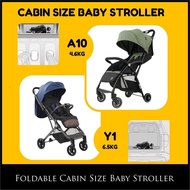 Foldable Cabin Size Baby Stroller Baby Pram Compact Lightweight Baby Stroller