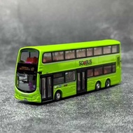Yixin 1: 110 Singapore Double-Decker City Bus Volvo Volvo B9TL Alloy Bus Model
