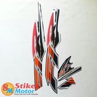 Yamaha f1z 1996 se orange-pink Motorcycle sticker