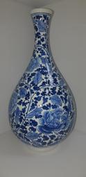 《就是愛壺》台華窯早期手作青花瓶賞瓶 保存完整