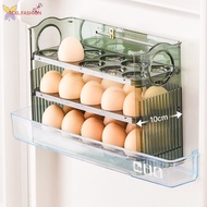 Refrigerator Egg Holder 30 Counts Universal Space-Saving Eggs Tray Kitchen Accessories
