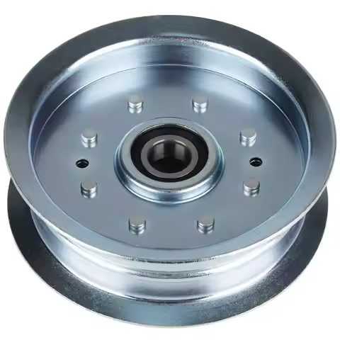 Flat Idler Pulley for MTD 756-05034A John Deere GY20629 GY22082 Fits D170 D100 L118 L111 L108 D110 D