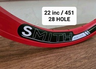 VELG 22 INC RIMS 22 INCH SEPEDA RODA VELG SEPEDA 451 ATAU VELG 20 PLUS VELG SEPEDA LIPAT