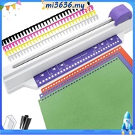 Hand Push Binder, 30 Hole Binder Machine, Coil Binder, Home Desktop Binder Puncher for A4 A5 A6 A7 B