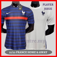 [PLAYER ISSUE] FRANCE Jersey Euro 2021 jersi Euro FRANCE Home & Away Size S - 2XL