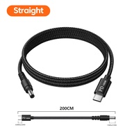 OLAF | Type C to DC 5.5 x 2.1mm Cable 100W Laptop Power Charging Cord USB C PD Fast Charging Cable f