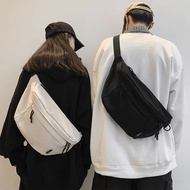 denim bag russet japan bag Messenger Bag Men's Waist Bag 2024 New Large Capacity Chest Bag Women's Sports Backpack Men's Shoulder Casual Small Satchel