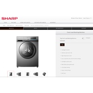 SHARP 7kg Front Load Washing Machine - ESFX7APG