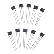 Sgmy 10pcs Hall element 49E OH49E SS49E linear Sensor Hall sensor QDD