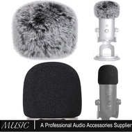 Pop Filter for Blue Yeti Microphone, Yeti Foam Windscreen with Dead Cat Blue Yeti Mic Cover for Yeti
