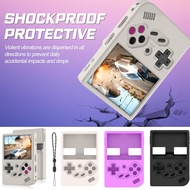 for ANBERNIC RG35XX Handheld Game Console Silicone Protective Case, RG35XX Case with Lanyard