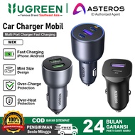 UGREEN Car Charger Fast Charging iPhone Samsung Mi 30w 75w 130w