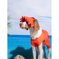 Puppy Gallery | Gom Gom Cooling Jumpsuit for Dogs Cats Summer Pet Romper Clothes Lightweight Cooling