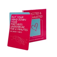 Couples Drinking Game Drunk Desires Card Game Party Games Excited&Exhausted