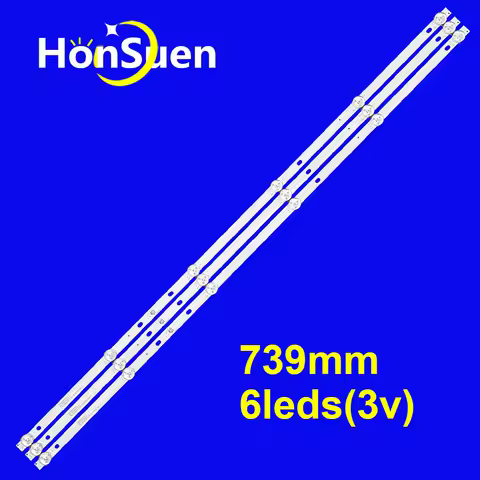 LED Strip for 4017ST2 HRS SQY39.5A114 3X6 2W MCPCB 12mm V1 TV BBK 40LEM 1071FTS2C RCA RT4038 V400HJ6