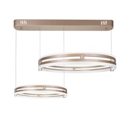 CARINI ไฟช่อ LED MD088-3666 40+60 วัตต์ DAYLIGHT/COOL WHITE/WARM WHITE สีโรสโกลด์ 2 หัว จัดส่งโดย Ho