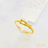 916 Gold Hardware Ring Minimalis)