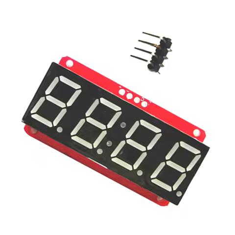 0.56" 4-Bit 7-Segment HT16K33 I2C LED Screen Display Module Board Electronic 3P Components Assembly 