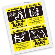 NARCISSUS13A0E Bike Sticker Motorcycle Styling Decorative Frame Sticker Road Bike