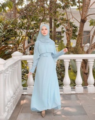 NEW - SISI DRESS Gamis Busana Baju Dress Setelan Muslim Syari Dewasa Murah Terbaru Panjang Muslim Jumbo Remaja Wanita Muslimah Bagus Terbaru 2020 Elegan Pesta