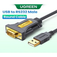 Cáp Chuyển USB 2.0 to RS232 Ugreen 20211 20222 20223 20210 CR104 (USB 2.0 Male to RS232 Male)