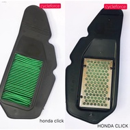 Motorcycle Spare Parts✾◇✖motorcycle air filter element Vario 125 honda click i 125 Fi v1 v2 or click